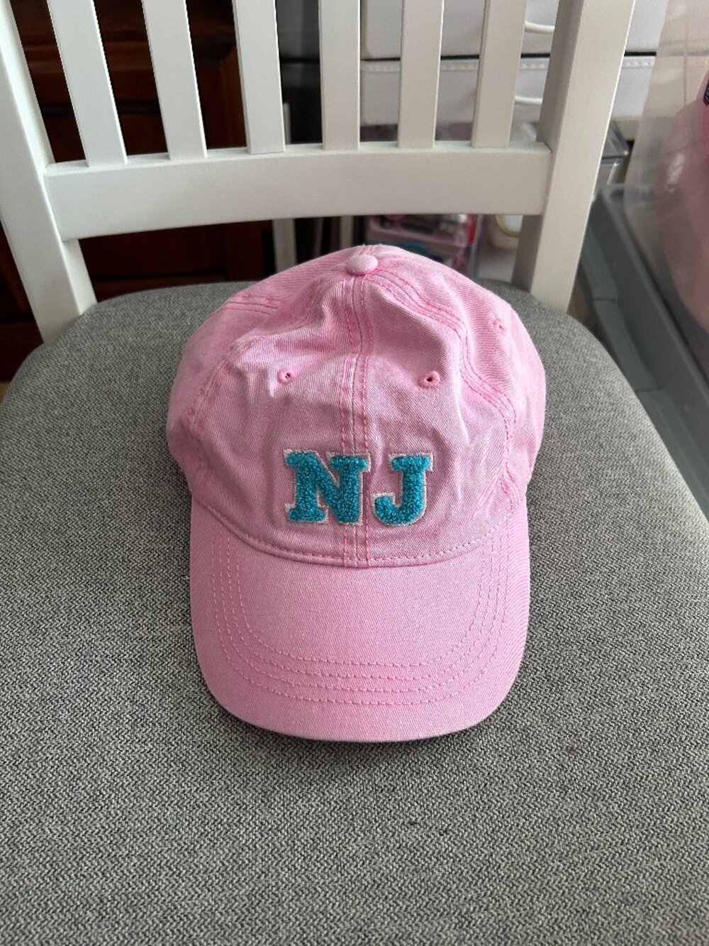 Pink New Jersey Hat